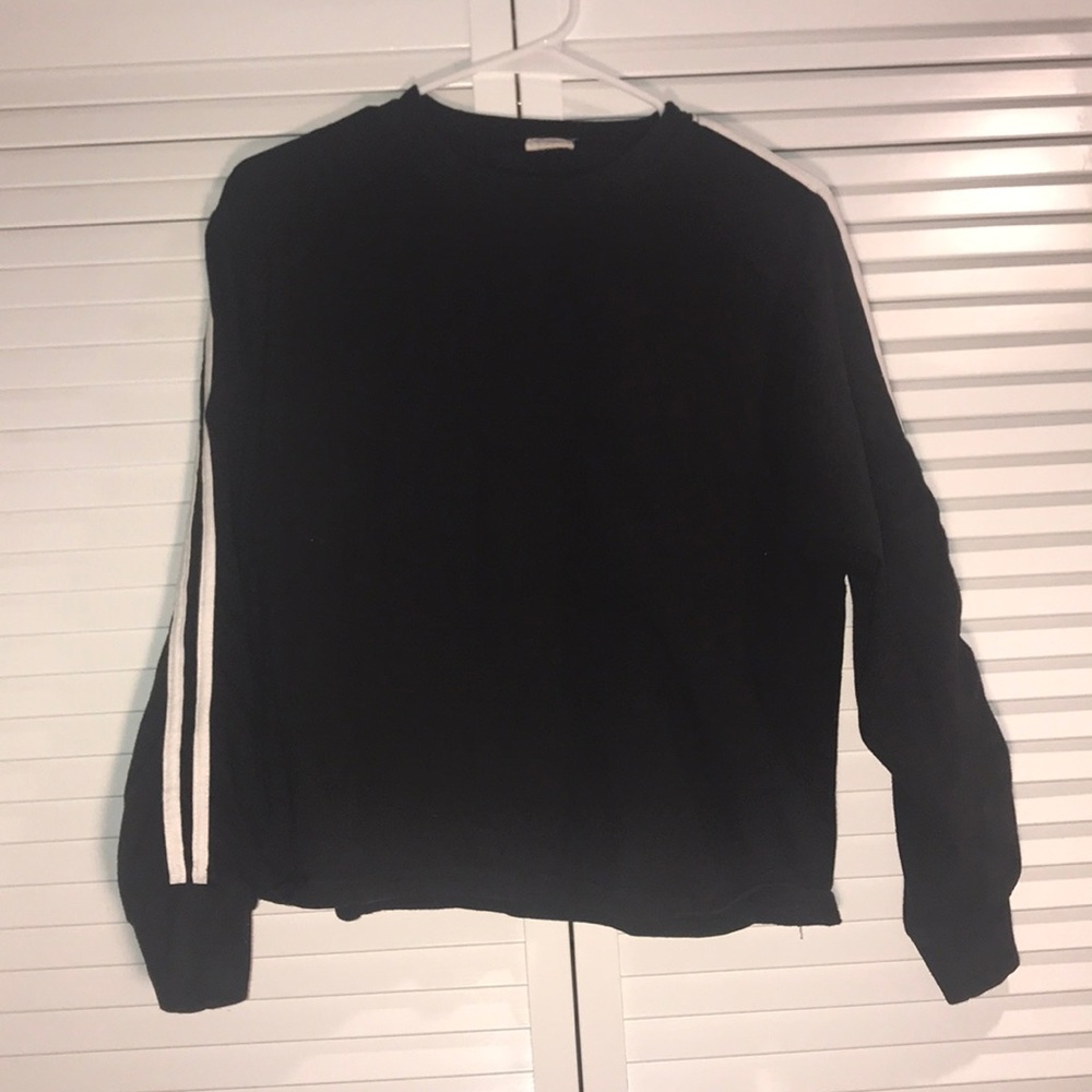 Black And White Brandy Melville Striped Top